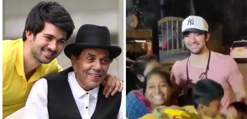 Dharmendra reveals where grandson Karan Deol gets his 'humble' attitude from; shares clip