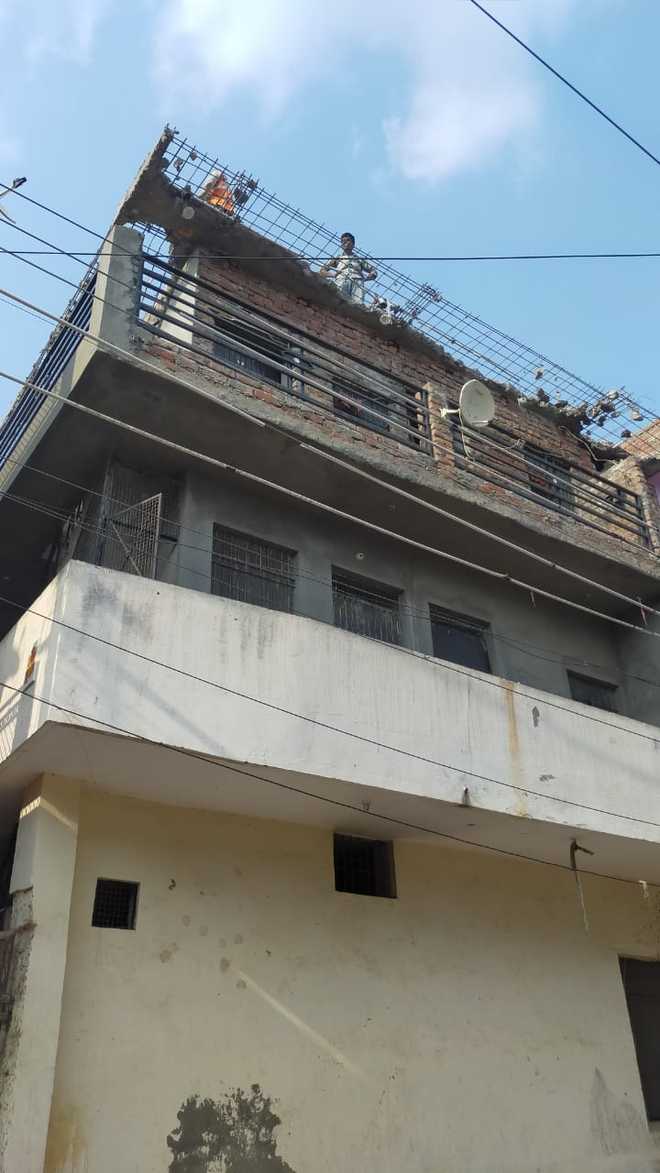 Chandigarh Housing Board demolishes unauthorised constructions in Mauli Jagran
