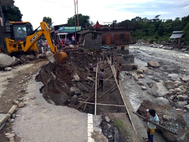 Rs 112-crore infra in Kangra damaged