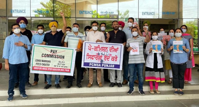 Work remains suspended at Ludhiana Civil Hospital on Doctors’ Day