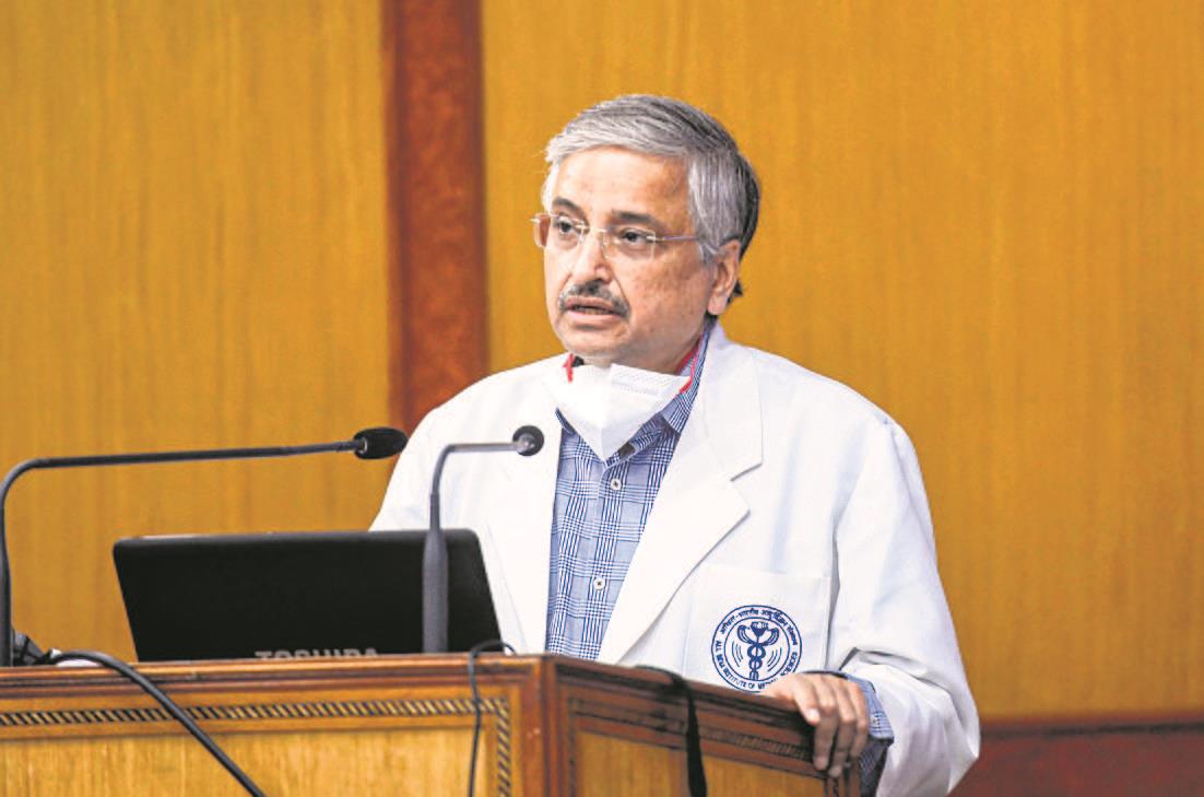Vaccination must to avoid third wave, says AIIMS Director Prof Randeep Guleria