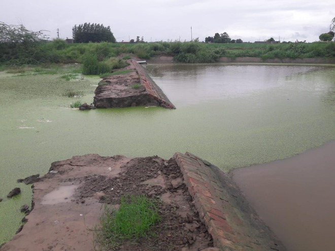 Villagers flay poor waste water disposal facility