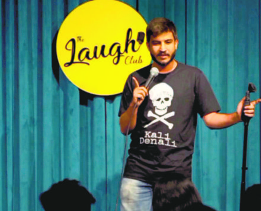 Ludhiana-born stand-up comedian Bharat Sharma says it is a tough job to make people laugh