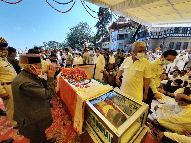 Vikramaditya’s ‘raj tilak’ before Raja’s cremation