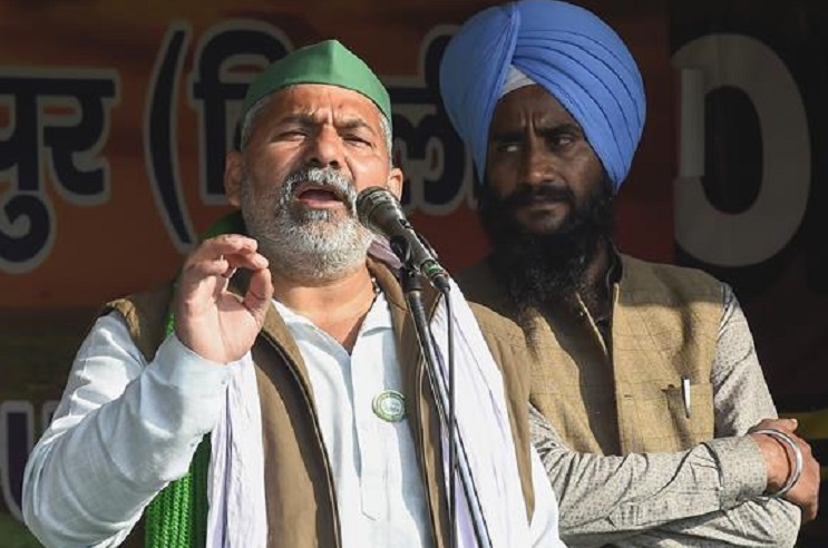 BKU leader Rakesh Tikait says no agenda for bypoll, he is in Himachal to support farmers