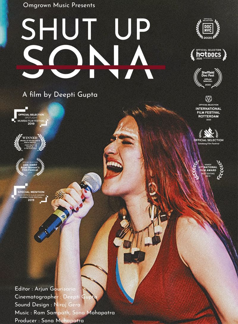 Singer Sona Mohapatras Talks About Her Documentary Shut Up Sona The Tribune India