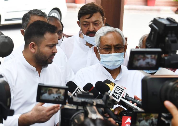 PM hasn’t denied our demand, says Nitish Kumar as leaders of 11 Bihar parties meet Modi over having caste census