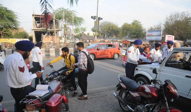 Traffic violators in Mohali to get challans at home