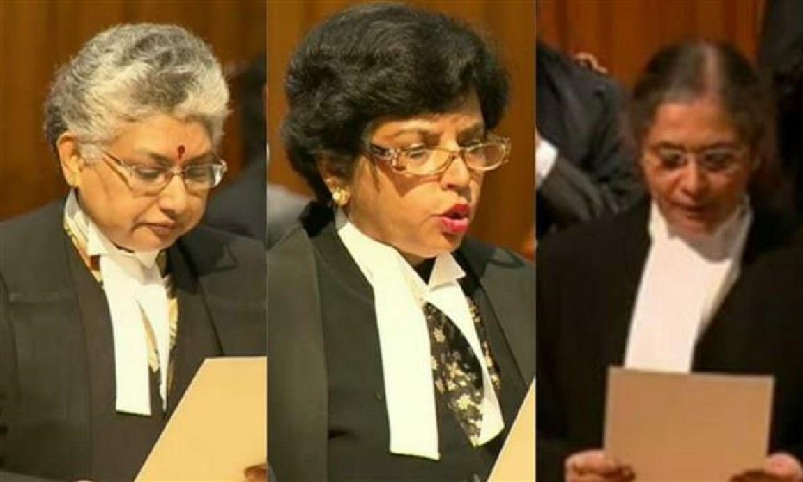 India witnesses a crack in the glass ceiling as 3 Women take Oath as Supreme Court Judges.