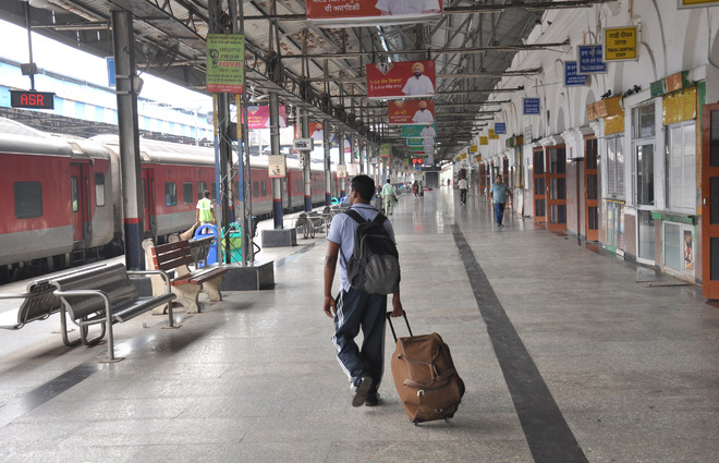 Farmers lift blockade on Amritsar-Delhi track, train services yet to be restored
