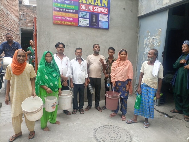 No water supply in Ludhiana's Basti Mani Singh inconveniences residents