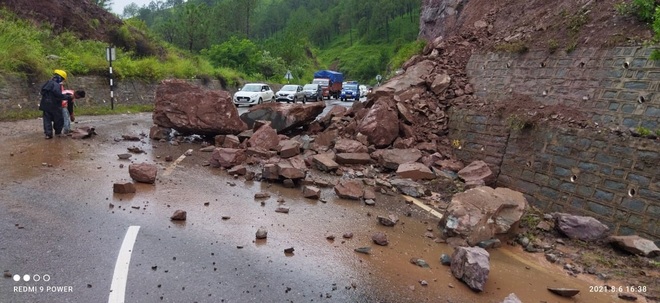 Landslide-prone sites identified on Shimla highway