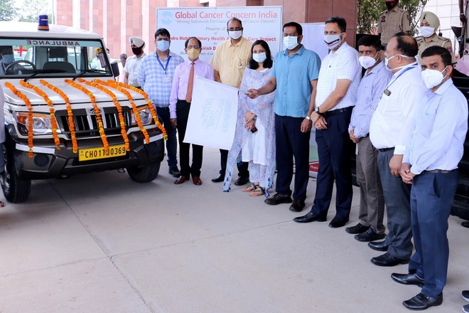 Mobile cancer care unit for Majri block of Mohali district