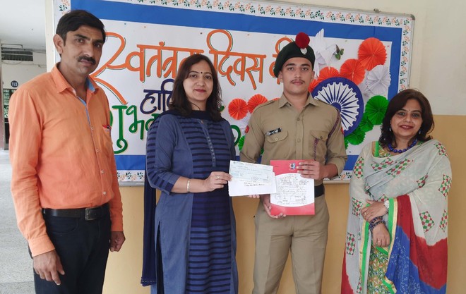 NCC cadet brings laurels to Dyal Singh Public School in Karnal