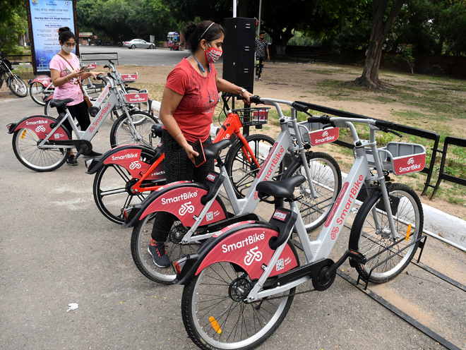 Now, ride e-bicycle in Chandigarh free of cost till September 12 : The  Tribune India