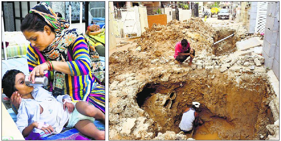 Diarrhoea outbreak: Lives lost in Baltana, Zirakpur authorities unmoved