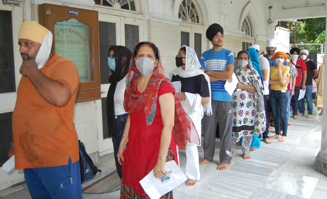 Second wave of Covid ebbing in Amritsar