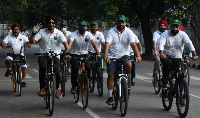 Swachh Bharat Mission: Cycle rally held in Mohali to spread awareness