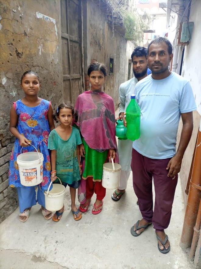 Residents of Ludhiana's Basti Mani Singh suffer amid irregular water supply
