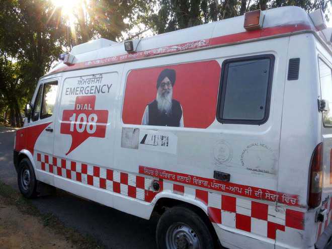 108 Ambulance: Mohali gets 560 calls in 2 months