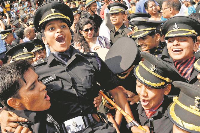 Indian Military Academy Commandant's Parade Held at IMA, Dehradun