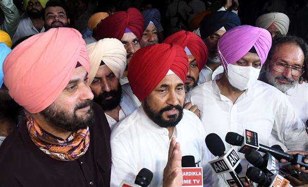 Congress leaders hail appointment of Dalit leader Channi as Punjab CM