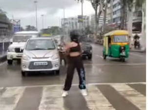 MP: Indore woman dancing at zebra crossing booked for public nuisance