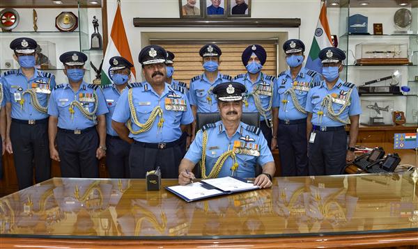 Air Chief Marshal Vivek Ram Chaudhari takes charge as new IAF chief