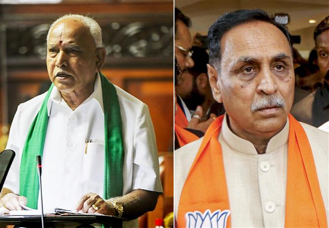 Rupani fourth BJP’s CM to be replaced in last 6 months