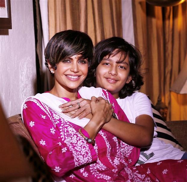Mandira Bedi shares adorable picture with her son