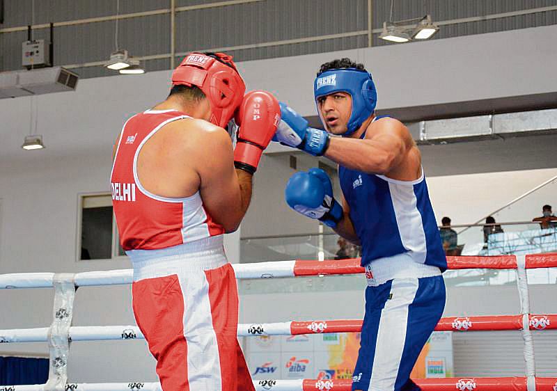Boxing Nationals: At your service: Services win 8 gold; Shiva Thapa defends title