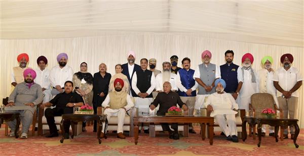 Punjab Cabinet expansion: 15 ministers sworn in, Captain Amarinder skips event