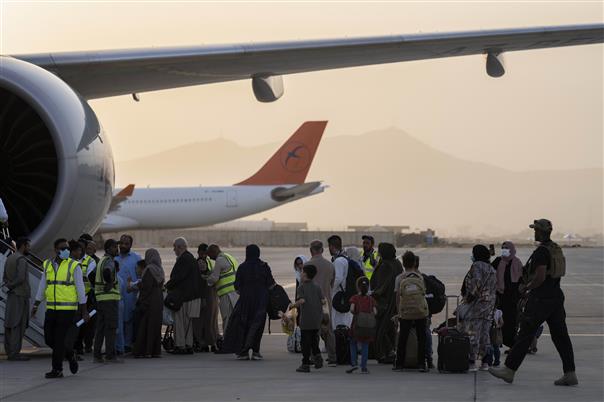 Flight with civilians onboard leaves Kabul, signalling airport is back in action