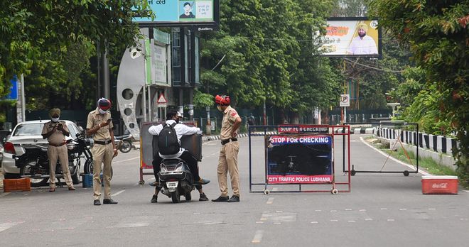 After high alert, Ludhiana police conduct checking drive