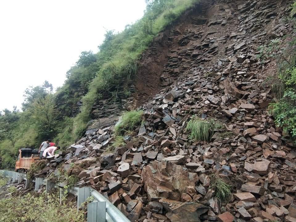Two national highways in Himachal blocked after landslides