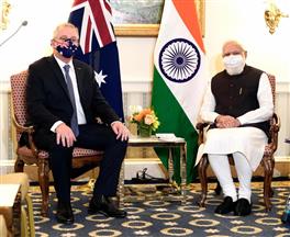 PM Modi meets Australian counterpart Morrison in US ahead of 1st in-person Quad Summit