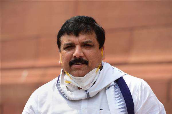 Defamation suit: AAP MP Sanjay Singh surrenders in Ludhiana court, granted bail