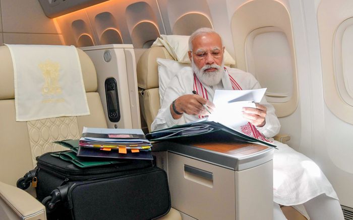 Diplomacy in high gear, PM Modi leaves for US