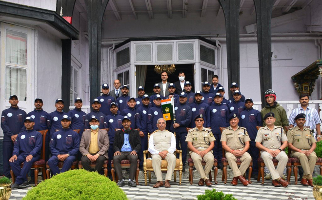 ITBP Mountaineering expedition flagged in