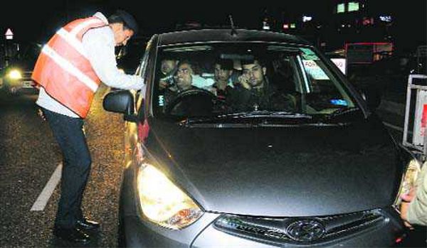 Drunken driving: Nine vehicles impounded in Ludhiana