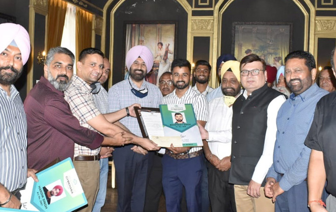 Indian Hockey squad felicitated at Jalandhar's Gymkhana Club