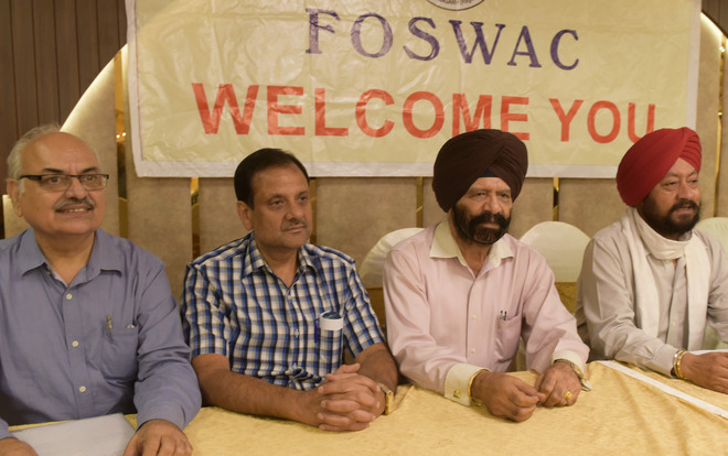 FOSWAC asks Chandigarh Admn, MC to resolve issues