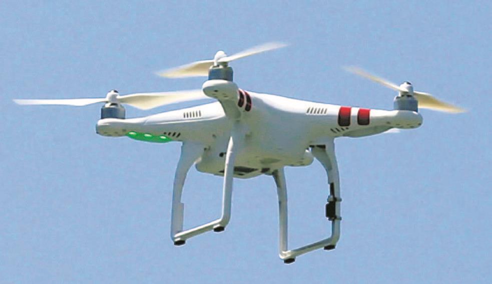 Police monitor traffic with drones in Ludhiana