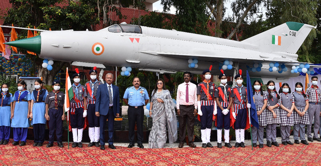 Air Chief RKS Bhadauria visits Chandigarh IAF station, alma mater
