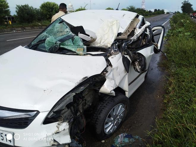 Gurdwara Sri Fatehgarh Sahib head granthi Giani Harpal Singh, driver injured in road mishap