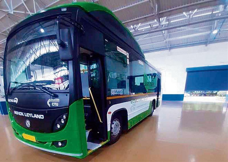 Electric bus completes one month of trial run in Chandigarh