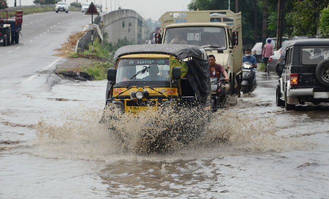 Incessant rain inundates Jalandhar, disrupts life