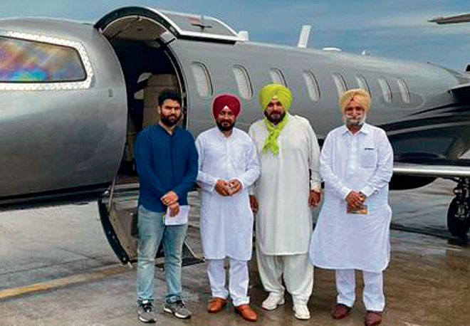 Punjab: Team Channi’s private jet ride draws Oppsition flak