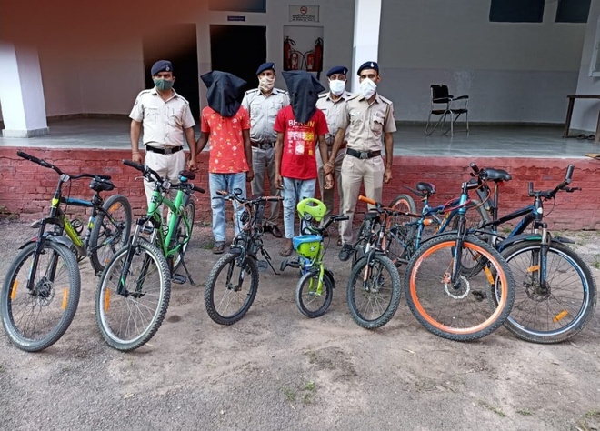 2 Mani Majra residents held for bicycle thefts