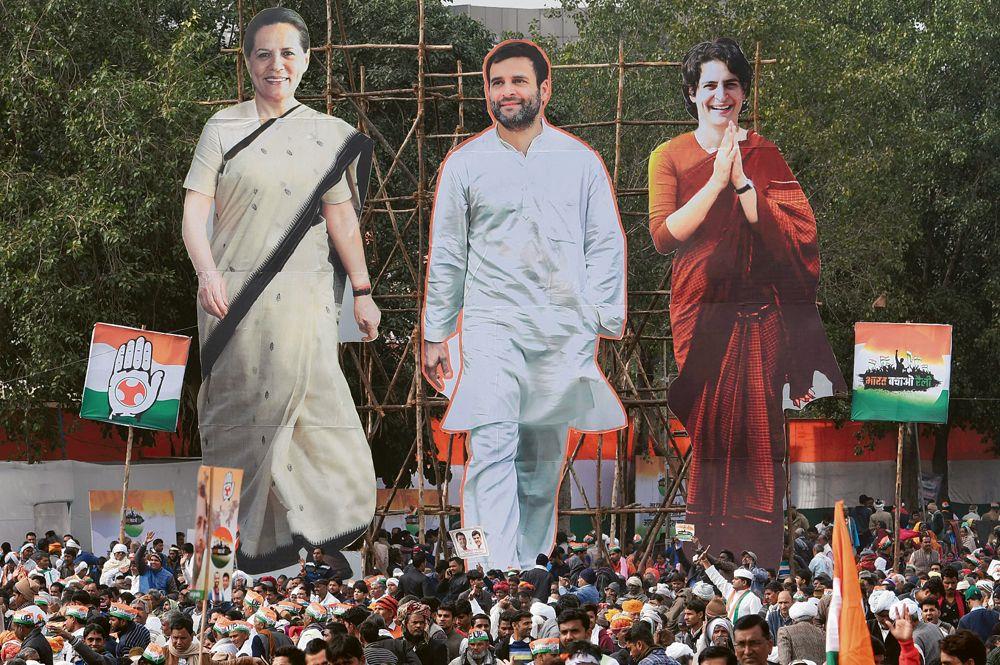 Grip over party remains Gandhis' priority